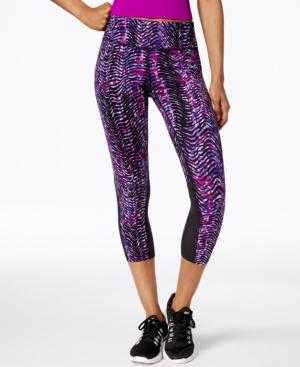 Nike Epic Lux Sidewinder Printed Cropped Dri-fit Running Leggings