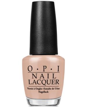Opi Nail Lacquer, Pale To The Chief