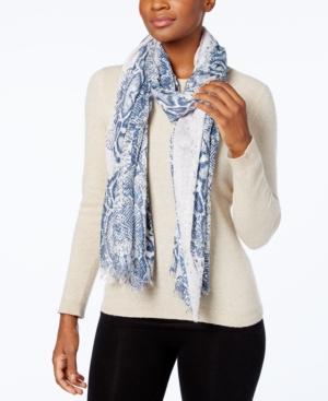Steve Madden Urban Reptile Wrap & Scarf In One