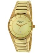 Kenneth Cole New York Men's Gold-tone Ion-plated Stainless Steel Bracelet Watch 42mm 10027726