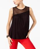 Inc International Concepts Asymmetrical Illusion Tank Top, Created For Macy's