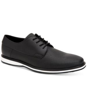Calvin Klein Men's Wilfred Saffiano Leather Oxfords Men's Shoes