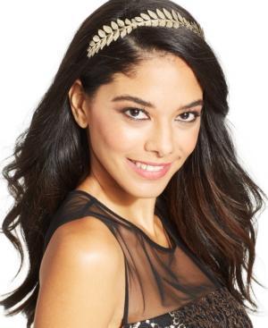 Josette Metal Leaves Headband
