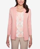 Alfred Dunner La Dolce Vita Layered-look Sweater
