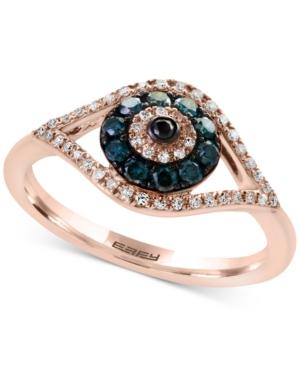Bella Bleu By Effy Diamond Evil-eye Ring (1/3 Ct. T.w.) In 14k