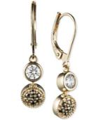 Judith Jack 14k Gold-plated Marcasite & Cubic Zirconia Drop Earrings