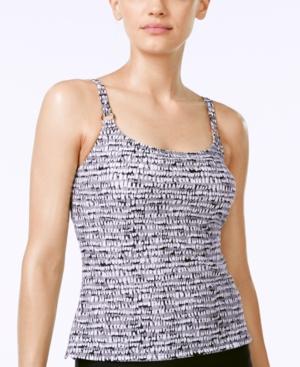 Island Escape Summer Nights Printed Tankini Top Women's Swimsuit