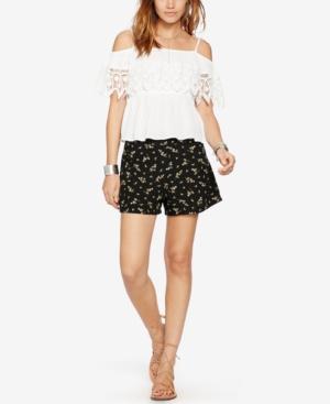 Denim & Supply Ralph Lauren Castine Floral-print Shorts