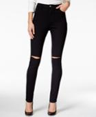 Nanette By Nanette Lepore Gramercy Ripped High-rise Skinny Jeans
