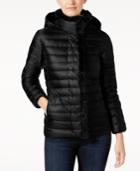 Cole Haan Faux-fur-trim Down Puffer Coat