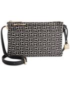 Tommy Hilfiger Hinge Monogram Jacquard Envelope Crossbody