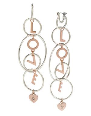 Bcbgeneration 'love' Multi Ring Chandelier Earrings