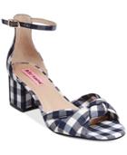 Betsey Johnson Ivee Block-heel Sandals Women's Shoes