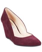 Inc International Concepts Zarie Suede Wedge Pumps, Created For Macy's Women's Shoes