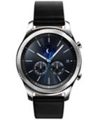 Samsung Gear S3 Classic Smart Watch With Stainless Steel Case & Black Silicone Strap 46mm