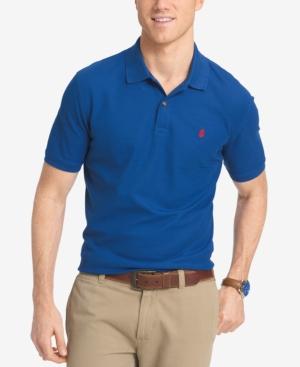 Izod Men's Pique Performance Heathered Polo