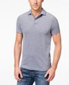 Tommy Hilfiger Men's Slim-fit Dot-print Polo