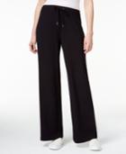 Style & Co. Drawstring Wide-leg Pants, Only At Macy's