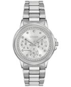 Citizen Women's Eco-drive Nighthawk Stainless Steel Bracelet Watch 36mm Fd2040-57a