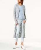 One Hart Juniors' Crochet Duster Cardigan, Created For Macy's