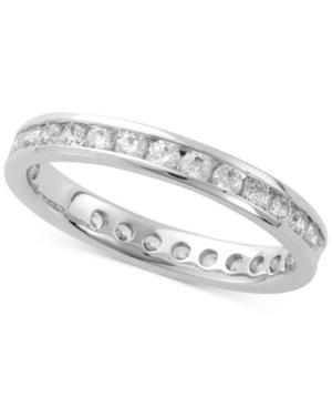 Diamond Channel Set Eternity Band (1 Ct. T.w.) In 14k White Gold