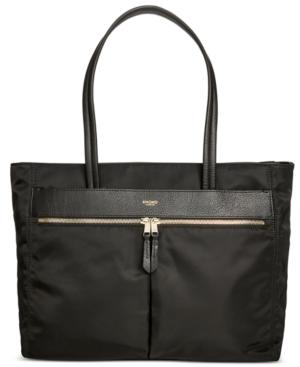 Knomo London Nylon Zip Tote