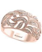Pave Rose By Effy Diamond Ring (1/3 Ct. T.w.) In 14k Rose Gold