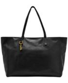 Fossil Emma Large Leather Work Tote