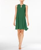 Vince Camuto Sleeveless Keyhole Flyaway Dress