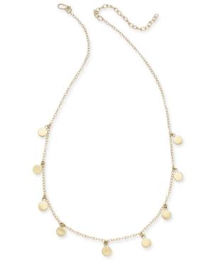 Thirty One Bits Dot Charm Short Necklace From The Workshop At Macy's