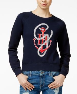 Tommyxgigi Anchor Graphic Sweater, Only At Macy's