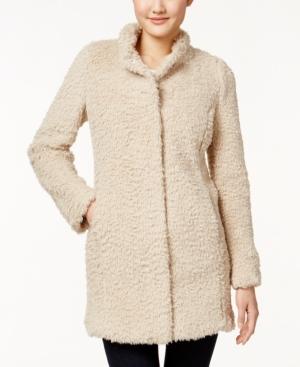 Kenneth Cole Faux-fur Walker Coat