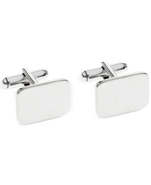 Sutton By Rhona Sutton Men's Sterling Silver Square Cufflinks