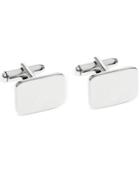 Sutton By Rhona Sutton Men's Sterling Silver Square Cufflinks