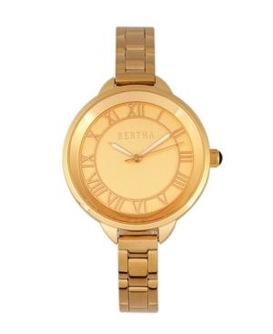 Bertha Quartz Madison Collection Gold Stainless Steel Watch 36mm