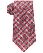 Tommy Hilfiger Men's Classic Check Silk Tie