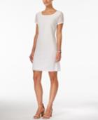Style & Co. Short-sleeve Shift Dress, Only At Macy's