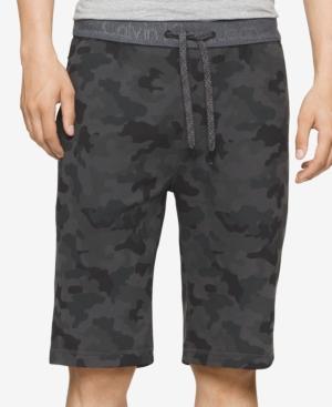 Calvin Klein Jeans Men's Logo Waistband Camo-print Shorts