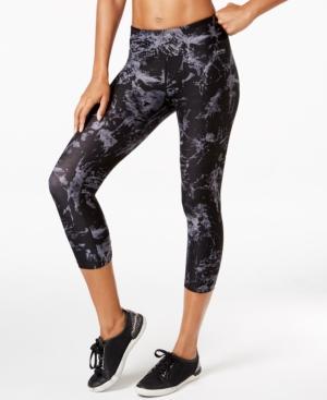 Calvin Klein Performance Marble Printed Capri Leggings