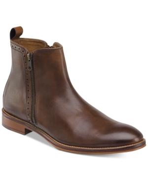 Johnston & Murphy Men's Conrad Double Zip Boots Men's Shoes