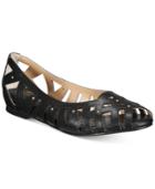 Thalia Sodi Zuly Huarache Wide-width Ballet Flats, Only At Macy's Women's Shoes