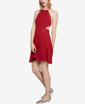Fame And Partners Halter Open Back Dress