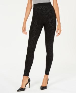 I.n.c. Flocked Seamless Leggings, Created For Macy's