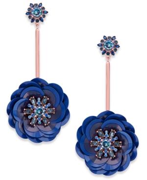 Kate Spade New York Crystal & Sequin Linear Drop Earrings