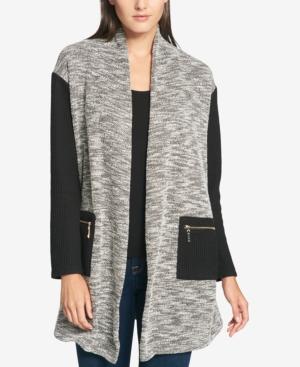 Tommy Hilfiger Open-front Cardigan, Created For Macy's
