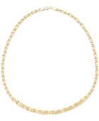 Satin Finish Xo Necklace 10k Gold