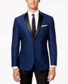 Kenneth Cole Reaction Men's Slim-fit Electric Blue Evening Jacket