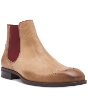Donald Pliner Men's Santino Calf Leather Chelsea Boots Men's Shoes