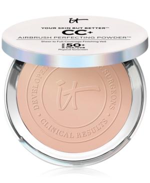 It Cosmetics Your Skin But Better Cc+ Airbrush Perfecting Powder Spf 50+