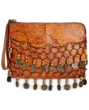 Patricia Nash Italian Map Coin Cassini Wristlet